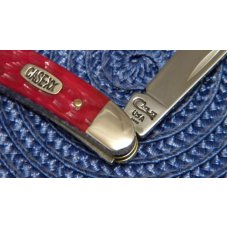 Case XX USA 4 Dot (1996) Bone DR62087SS SC Little 2 Blade Stockman Knife w/Scissors - NIB