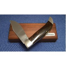 Case XX USA 4 Dot (1976) Wood P172 Buffalo Clasp Knife