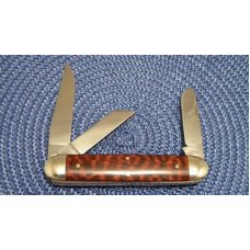 Great Eastern Cutlery Titusville PA Cyclops Steel Works 2008 Snake Wood 538308 Cuban Stockman Knife Great Eastern Cutlery Titusville PA Cyclops Steel Works 2008 Snake Wood 538308 Cuban Stockman Knife