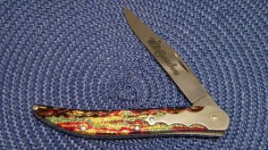 Case Classic 1992 Christmas Tree 10095 Barn Door Hinge Toothpick Knife