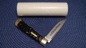 Great Eastern Bone Short Swedge Jumbo Trapper Knife - Bradford Cutlery PA USA