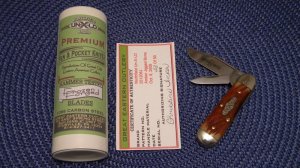 Great Eastern Cutlery Northfield UN-X-LD 2008 Amber Jigged Bone 251208J Jack Knife 1 of 50