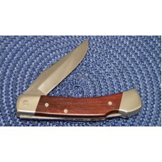 Schrade + LB5 USA Uncle Henry Wood Smokey Lockback Knife & Pouch - NIB Schrade + LB5 USA Uncle Henry Wood Smokey Lockback Knife & Pouch - NIB