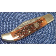 Schrade + USA LTD. Bone Museum of the City of New York Statue of Liberty Folding Hunter Knife Schrade + USA LTD. Bone Museum of the City of New York Statue of Liberty Folding Hunter Knife