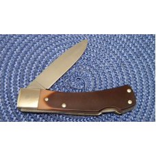 Schrade + USA 5OT Old Timer Delrin Bruin Drop Point Lockback Knife