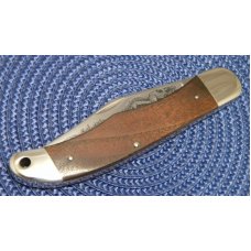 Schrade + USA LTD. Wood Folding Hunter Knife Currier & Ives Schrade + USA LTD. Wood Folding Hunter Knife Currier & Ives