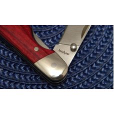 Kershaw KAI Japan Wood 4380 Double Cross Easy Open Linerlock Knife - NIB
