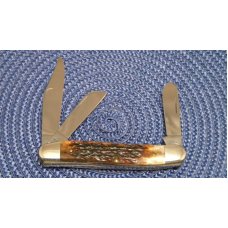 Case XX USA 5 Dot (1985) Bone 6347 HP Stockman Knife