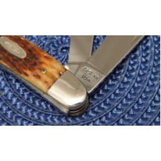 Case XX USA 5 Dot (1985) Bone 6347 HP Stockman Knife