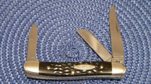 Case XX USA 2 Dot (1978) Bone 6318 HE Stockman Knife