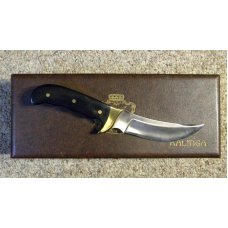 Buck Kalinga USA Black Micarta Hunting Sheath Knife Pre 1986 - NIB