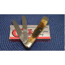 Case XX USA 5 Dot (1995) Bone 6254 SS Trapper Knife - NIB Case XX USA 5 Dot (1995) Bone 6254 SS Trapper Knife - NIB