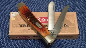 Case XX USA 4 Dot (1996) Bone 6207 SS Mini Trapper Knife - NIB