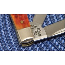 Case XX USA 4 Dot (1996) Bone 6207 SS Mini Trapper Knife - NIB Case XX USA 4 Dot (1996) Bone 6207 SS Mini Trapper Knife - NIB