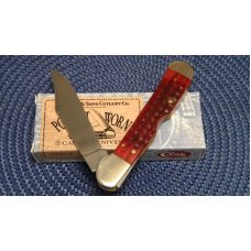 Case XX USA 3 Dot (1997) Pocket Worn Red Bone 61549L SS Copperlock Knife - NIB Case XX USA 3 Dot (1997) Pocket Worn Red Bone 61549L SS Copperlock Knife - NIB