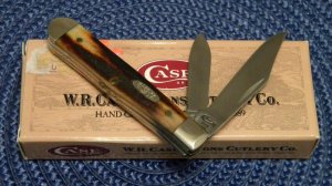 Case XX USA 3 Dot (1997) Red Stag R5225 1/2 SS Coke Bottle Knife - NIB