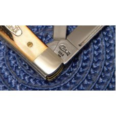 Case XX USA 3 Dot (1997) Stag 5215 SS Gunstock Knife - NIB Case XX USA 3 Dot (1997) Stag 5215 SS Gunstock Knife - NIB