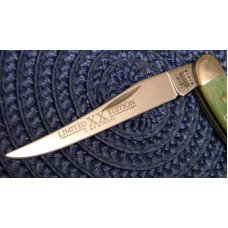 Case XX USA 2000 Emerald Green Bone 610096 SS Limited Tiny Toothpick Knife - NIB