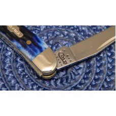 Case XX USA 2011 Blue Bone 610096 SS Tiny Toothpick Knife - NIB Case XX USA 2011 Blue Bone 610096 SS Tiny Toothpick Knife - NIB