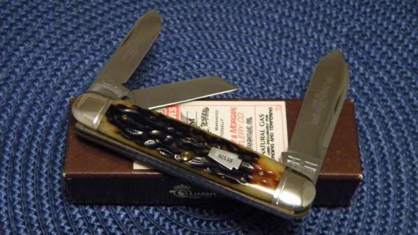 Schatt & Morgan Titusville PA. 2003 Bone 043299 Cigar Whittler Knife - NIB Schatt & Morgan Titusville PA. 2003 Bone 043299 Cigar Whittler Knife - NIB
