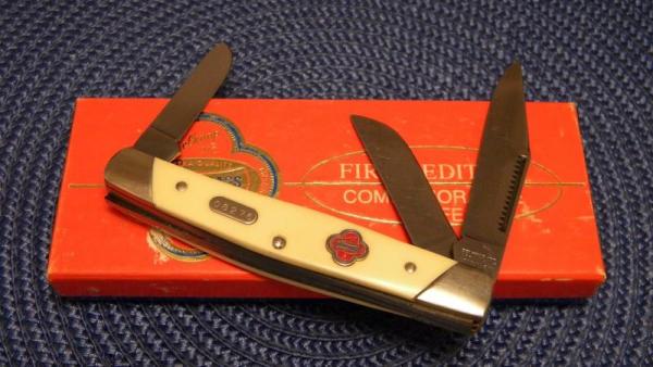 Belknap Inc. Louisville, KY BG-1 USA First Edition Commemorative Blue Grass Stockman Knife - NIB Belknap Inc. Louisville, KY BG-1 USA First Edition Commemorative Blue Grass Stockman Knife - NIB