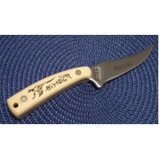 Schrade USA SC502 Scrimshaw Sharpfinger Fixed Blade Sheath Knife c. 1988 - NIB Schrade USA SC502 Scrimshaw Sharpfinger Fixed Blade Sheath Knife c. 1988 - NIB