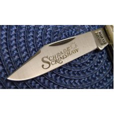 Schrade USA SC506 Scrimshaw Barlow Knife c. 1982 - NIB Schrade USA SC506 Scrimshaw Barlow Knife c. 1982 - NIB