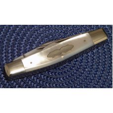 Fight'n Rooster Frank Buster Celebrated Cutlery Germany Pearl 1987 5 Blade Stockman Club Knife