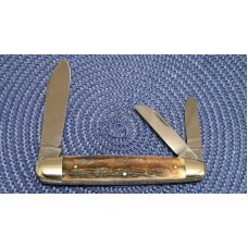 Fight'n Rooster Frank Buster Celebrated Cutlery Germany Stag 1994 Anglo Saxon Whittler Club Knife