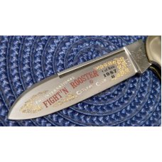 Fight'n Rooster Frank Buster Celebrated Cutlery Germany Pearl 1987 Canoe Whittler Club Knife Fight'n Rooster Frank Buster Celebrated Cutlery Germany Pearl 1987 Canoe Whittler Club Knife