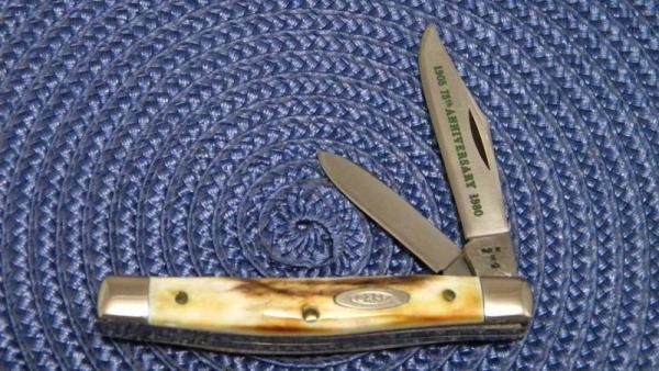 Case XX SS USA 10 Dot (1980) 75th Anniversary Stag 5244 SSP Little Jack Knife