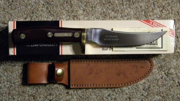 Schrade USA 160OT Old Timer Mountain Lion Rigid Fixed Blade Sheath Knife - NIB Schrade USA 160OT Old Timer Mountain Lion Rigid Fixed Blade Sheath Knife - NIB