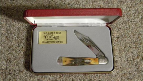 Case XX USA 3 Dot (1997) Stag 51549L SS Copperlock Knife Evansville Knife Club 1 of 36 - NIB Case XX USA 3 Dot (1997) Stag 51549L SS Copperlock Knife Evansville Knife Club 1 of 36 - NIB