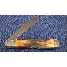Case XX USA 3 Dot (1997) Stag 51549L SS Copperlock Knife Evansville Knife Club 1 of 36 - NIB Case XX USA 3 Dot (1997) Stag 51549L SS Copperlock Knife Evansville Knife Club 1 of 36 - NIB
