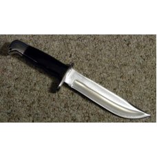 Buck 124 USA Frontiersman Fixed Blade Hunting Sheath Knife c.1968-1973