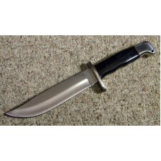 Buck 124 USA Frontiersman Fixed Blade Hunting Sheath Knife c.1968-1973