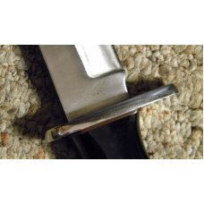 Buck 124 USA Frontiersman Fixed Blade Hunting Sheath Knife c.1968-1973