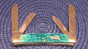 Case XX USA 2003 Jade Bone 64052 SS Congress Knife