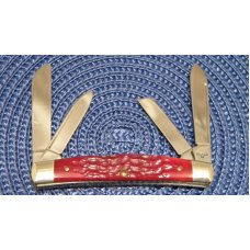 Case XX USA 1990 Dark Red Bone DR64052 SS Congress Knife Case XX USA 1990 Dark Red Bone DR64052 SS Congress Knife