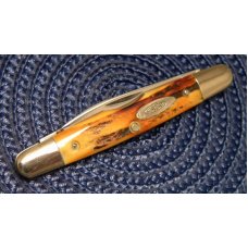 Case XX Stainless USA 1965-69 Stag 05263 Eisenhower Knife Case XX Stainless USA 1965-69 Stag 05263 Eisenhower Knife