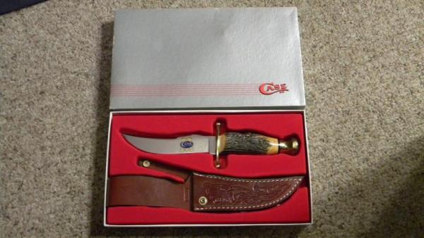 Case XX USA 1889-1989 100th Anniversary Stag Kodiak Fixed Blade Sheath Knife - NIB
