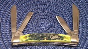 Case XX USA 2003 Green Bone 6468 SS Congress Knife
