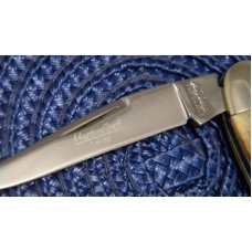 Robeson Shuredge USA (by Queen Cut. Co.) Stag Mastercraft Tiny Toothpick Knife