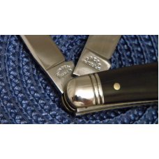 Robeson Shuredge USA (by Queen Cut. Co.) Horn Mastercraft Stockman Knife Robeson Shuredge USA (by Queen Cut. Co.) Horn Mastercraft Stockman Knife