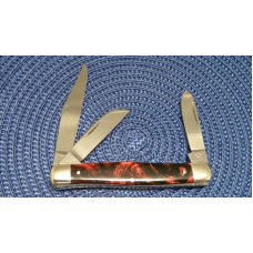 Hen & Rooster Bertram Cutlery Solingen Germany Black Lava Corelon 173BKL Stockman Knife Hen & Rooster Bertram Cutlery Solingen Germany Black Lava Corelon 173BKL Stockman Knife