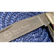 Hen and Rooster Bertram Cutlery Solingen Germany Red Bone 312BS Trapper Knife Hen and Rooster Bertram Cutlery Solingen Germany Red Bone 312BS Trapper Knife