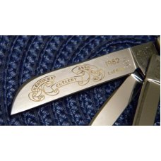 Fight'n Rooster Frank Buster Celebrated Cutlery Germany Pearl 6 Blade Congress Knife 
