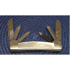 Fight'n Rooster Frank Buster Celebrated Cutlery Germany Pearl 6 Blade Congress Knife