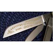 Fight'n Rooster Frank Buster Celebrated Cutlery Germany Pearl 6 Blade Congress Knife