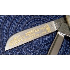 Fight'n Rooster Frank Buster Celebrated Cutlery Germany Pearl Congress Knife 